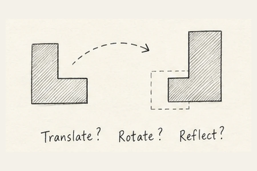 Seeing it move illustrated in pencil.